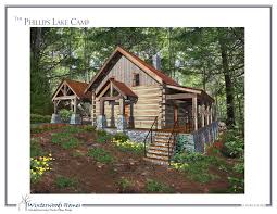 Phillips Lake Camp Small Cottage Plan