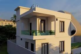 Duplex Modern House Design At Rs 4000