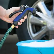 Car Wash Water Hose Nozzle Rear Trigger