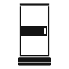 Furniture Shower Cabin Icon Simple