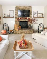 Floating Shelves Around Fireplace Ideas