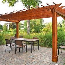 The Traditional Wooden Garden Pergola