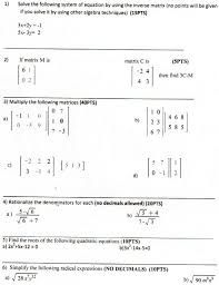 Equations By Using The Inverse Matrix