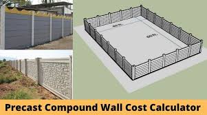 Precast Compound Wall Cost Calculator