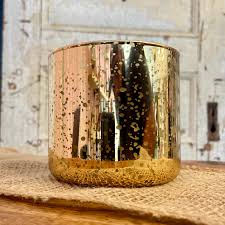 Mercury Glass Candle Holder