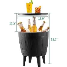 Outdoor Cooler Table 3 In 1 Height
