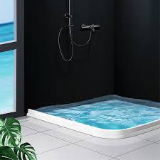 Collapsible Shower Threshold Water Dam