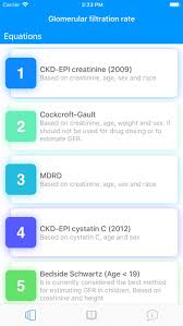Gfr Calculator Egfr Calc By Dang Phan