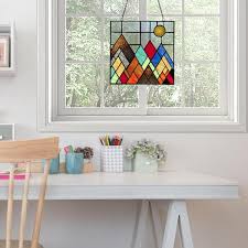 Stained Glass Window Panel 20555