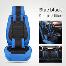 Deluxe Pu Leather Car Seat Covers 2 5