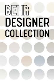 Behr Designer Collection New