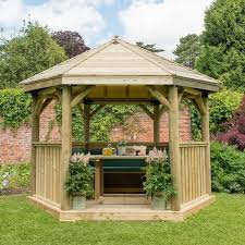 Wooden Garden Gazebos For Uk