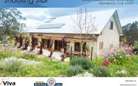 Skillion Roof Strawbale House Plan