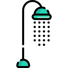 Shower Special Lineal Color Icon