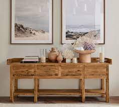 Rustic Reclaimed Wood Console Table