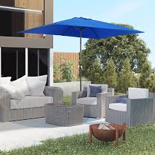 Outsunny 6 5x10ft Patio Umbrella