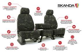 Multicam Custom Camo Seat Covers
