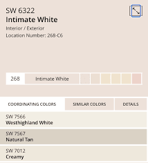 Sherwin Williams Intimate White Review