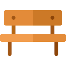 Bench Basic Rounded Flat Icon