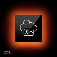 Photos In Cloud Storage Line Icon