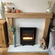 Solid Oak Fireplace Decoration Lintel