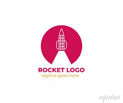 Rocket Logo Concept Design Space