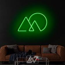 Mountain Minimalism Led Neon Sign