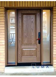 Elegant Fiberglass Front Door