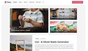 13 free themes for publishing on ghost