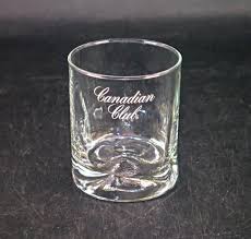 Canadian Club Whisky On The Rocks Glass