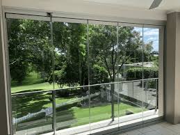 Frameless Stacking Sliding Glass Doors