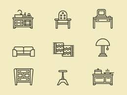 Furniture Icons Furniture Graphic