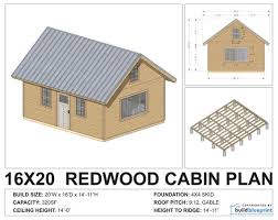 Redwood Cabin Loft Diy Build Plans