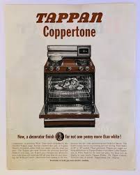 Rare 1963 Tappan Coppertone Oven