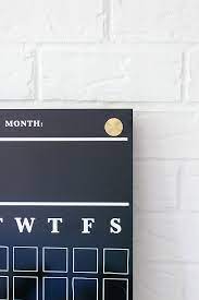 Diy Acrylic Wall Calendar With A Free
