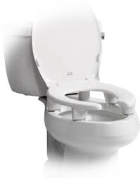 Open Front Elevated Toilet Seat