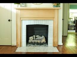 Painted Mantel To Stained Wood