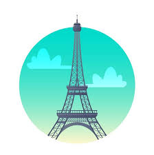 Eiffel Tower Vector Ilration Monument