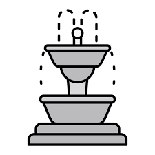 Antique Water Fountain Vector Images