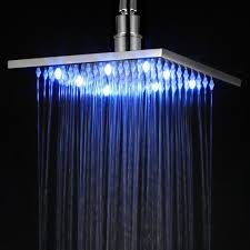 Multi Color Led Rain Shower Head