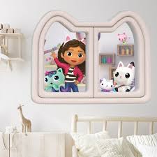 Gabby S Dollhouse Wall Sticker Gabby