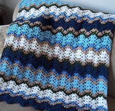 Pattern Only S Ripple Crocheted