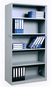 Thin Edge Steel Open Shelf Cabinet
