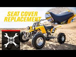 How To Replace An Atv Seat Cover