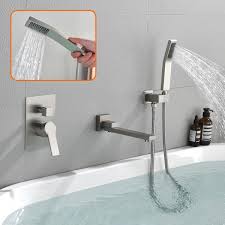 Roman Tub Faucet With Swivel Tub Spout