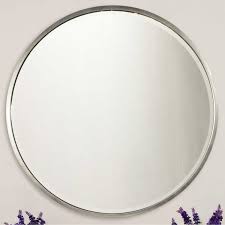 Mirror Large Round Silver Wall