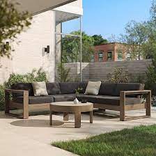 Portside Outdoor 3 Piece L Shaped