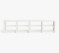 Low Console Bookcase Pottery Barn