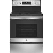 Ge 30 Free Standing Electric Convection Range Stainless Steel