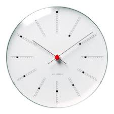 Arne Jacobsen Aj Bankers Wall Clock 48